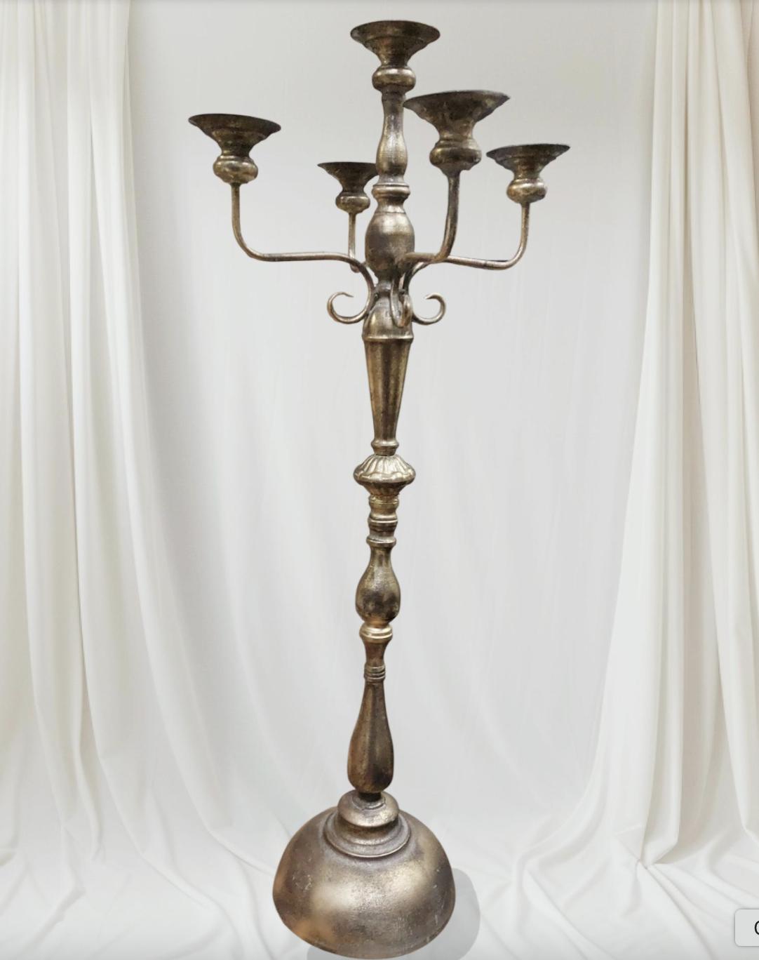 Chandeliers argent brillant