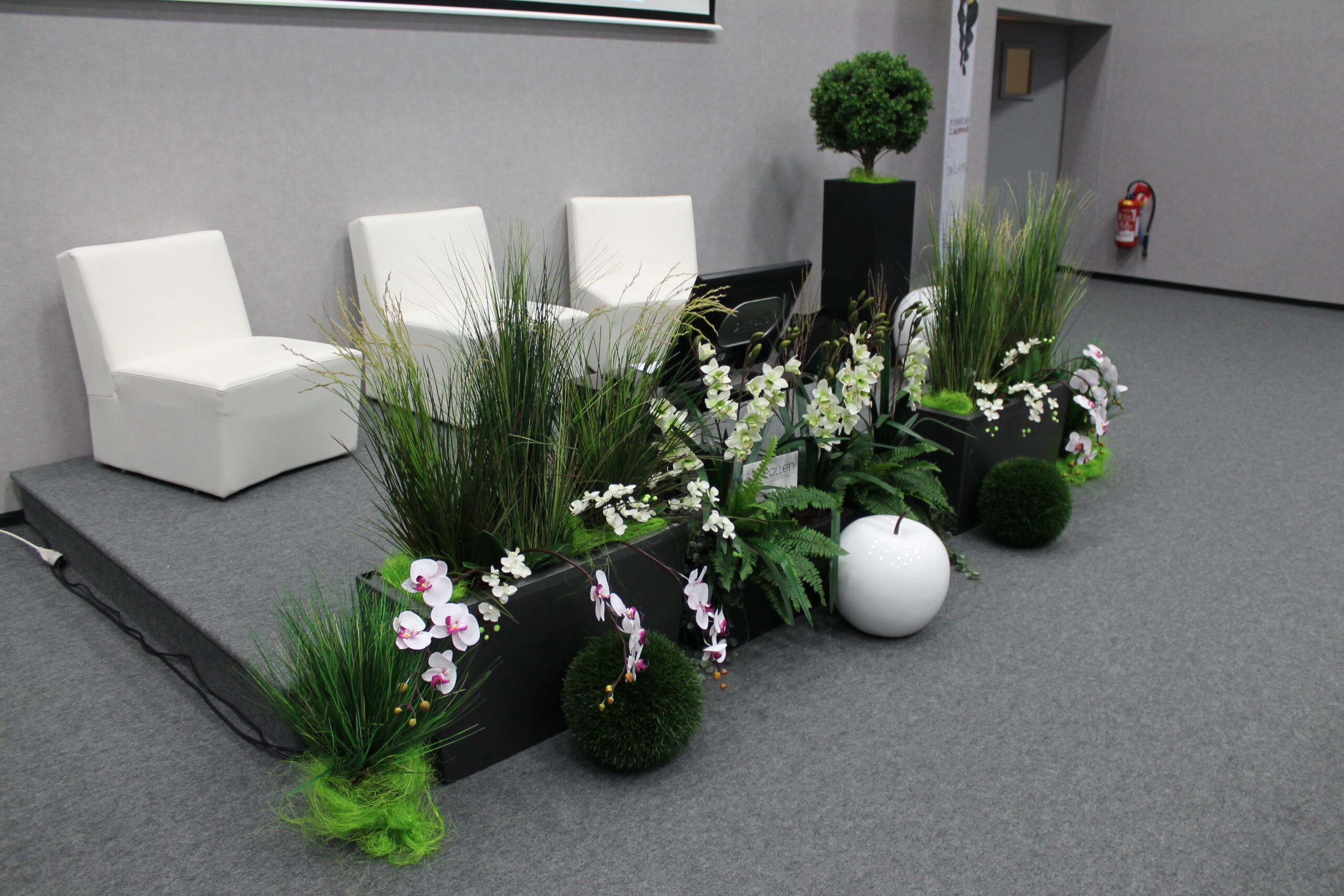 Estrade vegetalisée